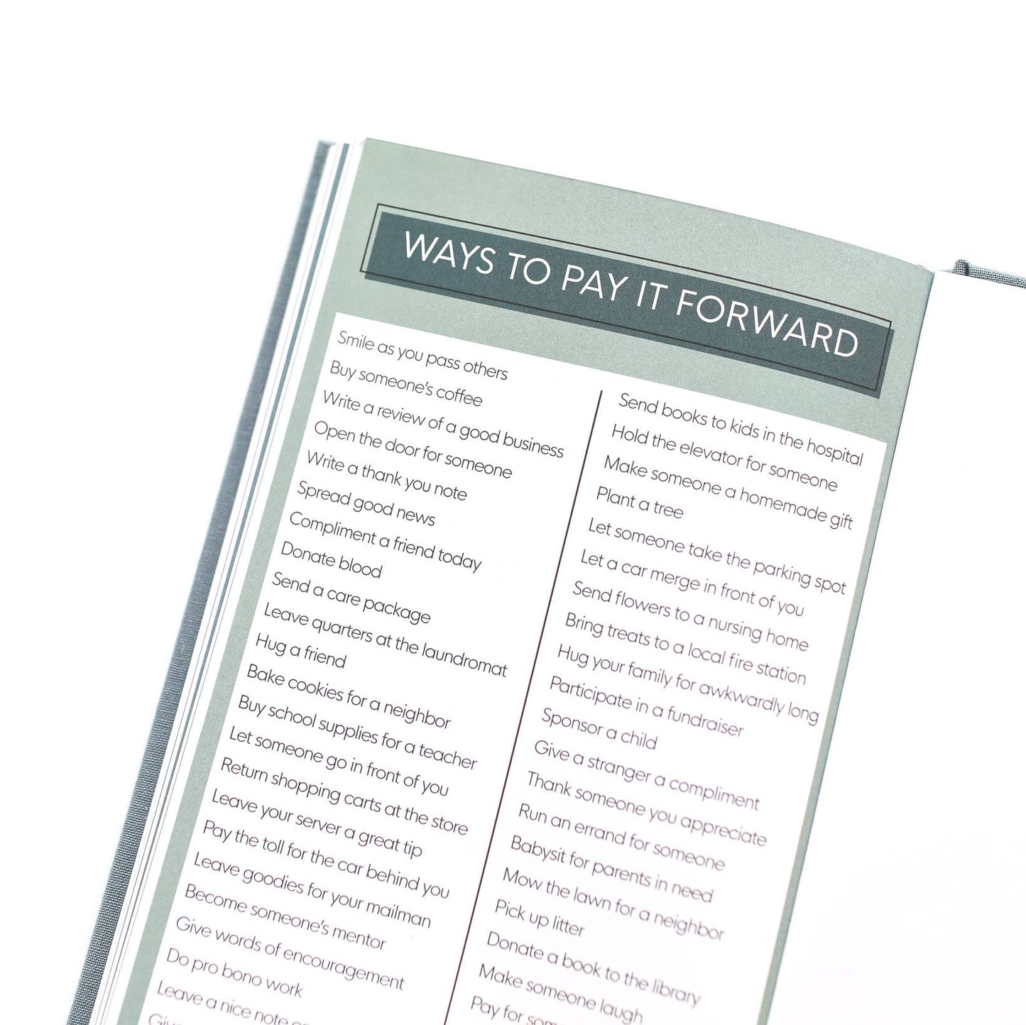 The Gratitude Journal for Grown-Ups