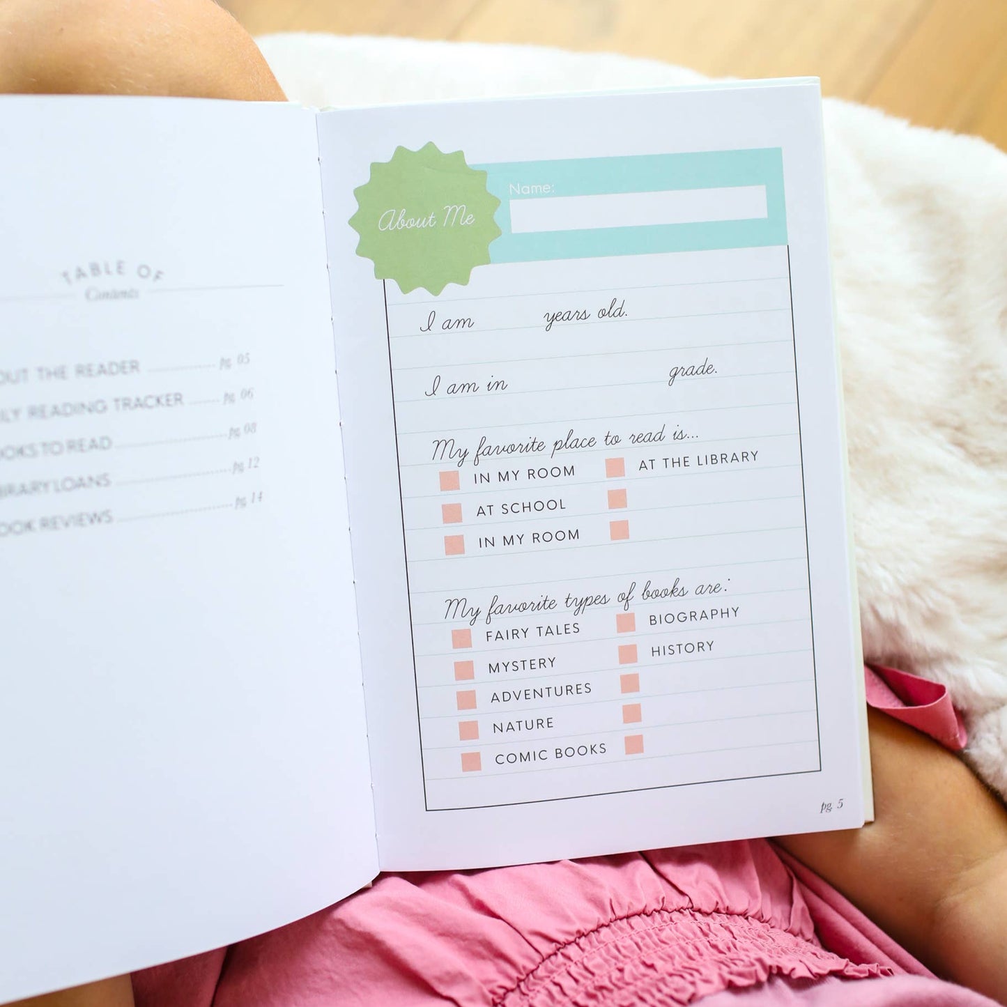 Reading Journal for Kids: For the Love of Books
