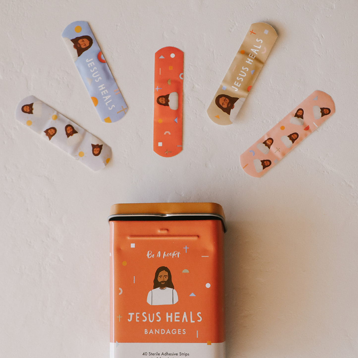 Jesus Heals Bandages
