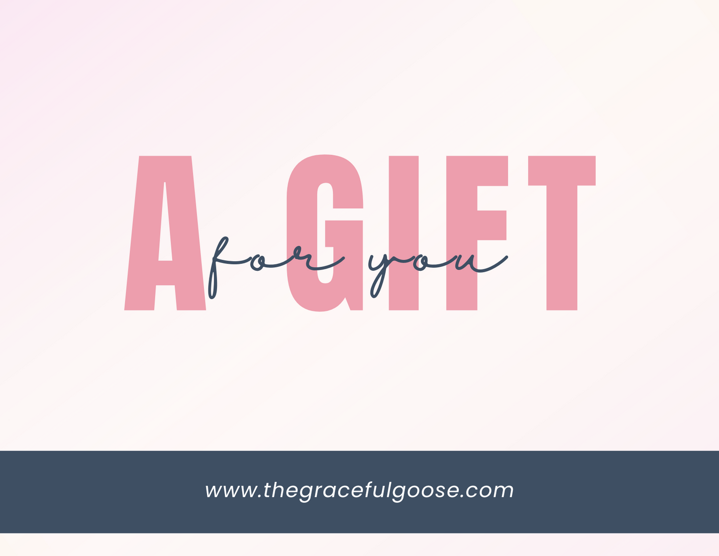 Tarjeta de regalo de $50 para The Graceful Goose
