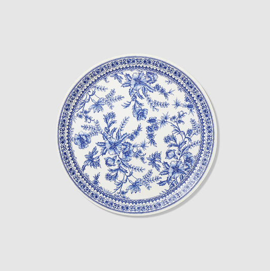French Toile Large Plates (10 per pack)