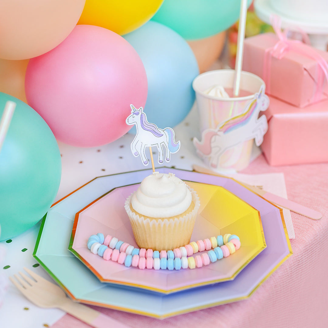 Yes Way, Ombre Large Plates (10 per pack)