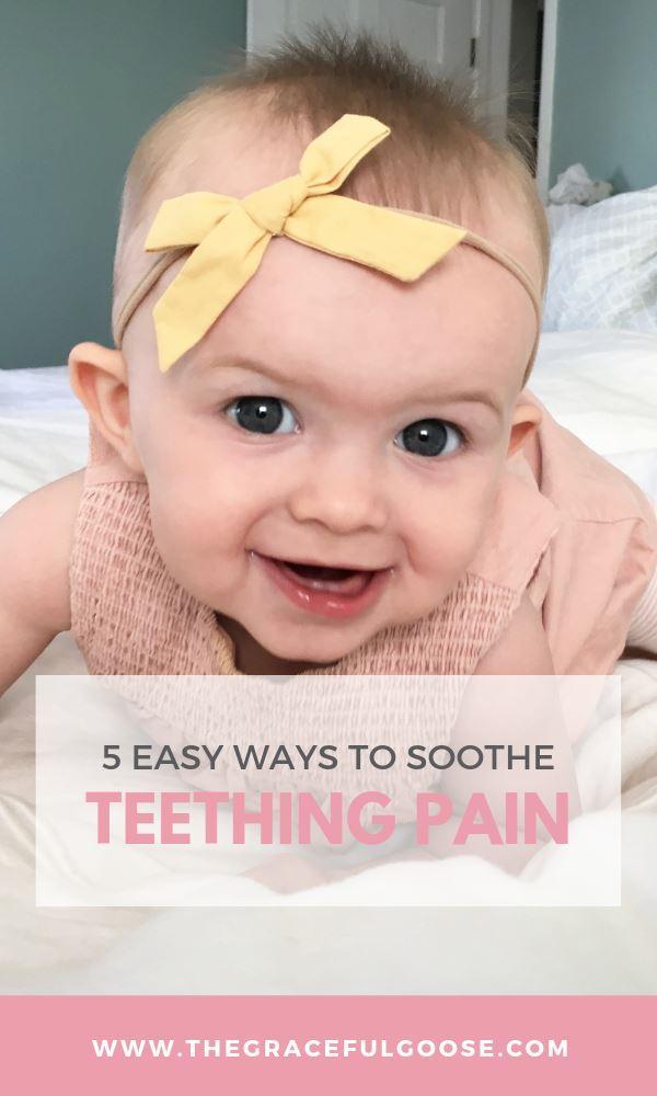 5 Easy Ways to Soothe Teething Pain