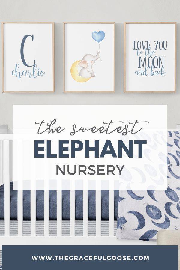 The Sweetest Elephant Themed Nursery