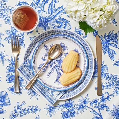 Blue Toile Large Napkins (25 per pack)