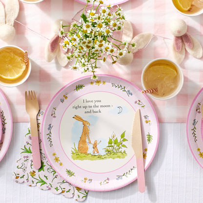 Guess How Much I Love You Pink Large Plates (10 Per Pack)