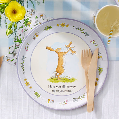 Guess How Much I Love You Blue Large Plates (10 Per Pack)
