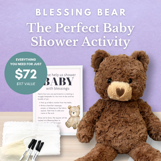 Cocoa Blessing Bear® Baby Shower Bundle