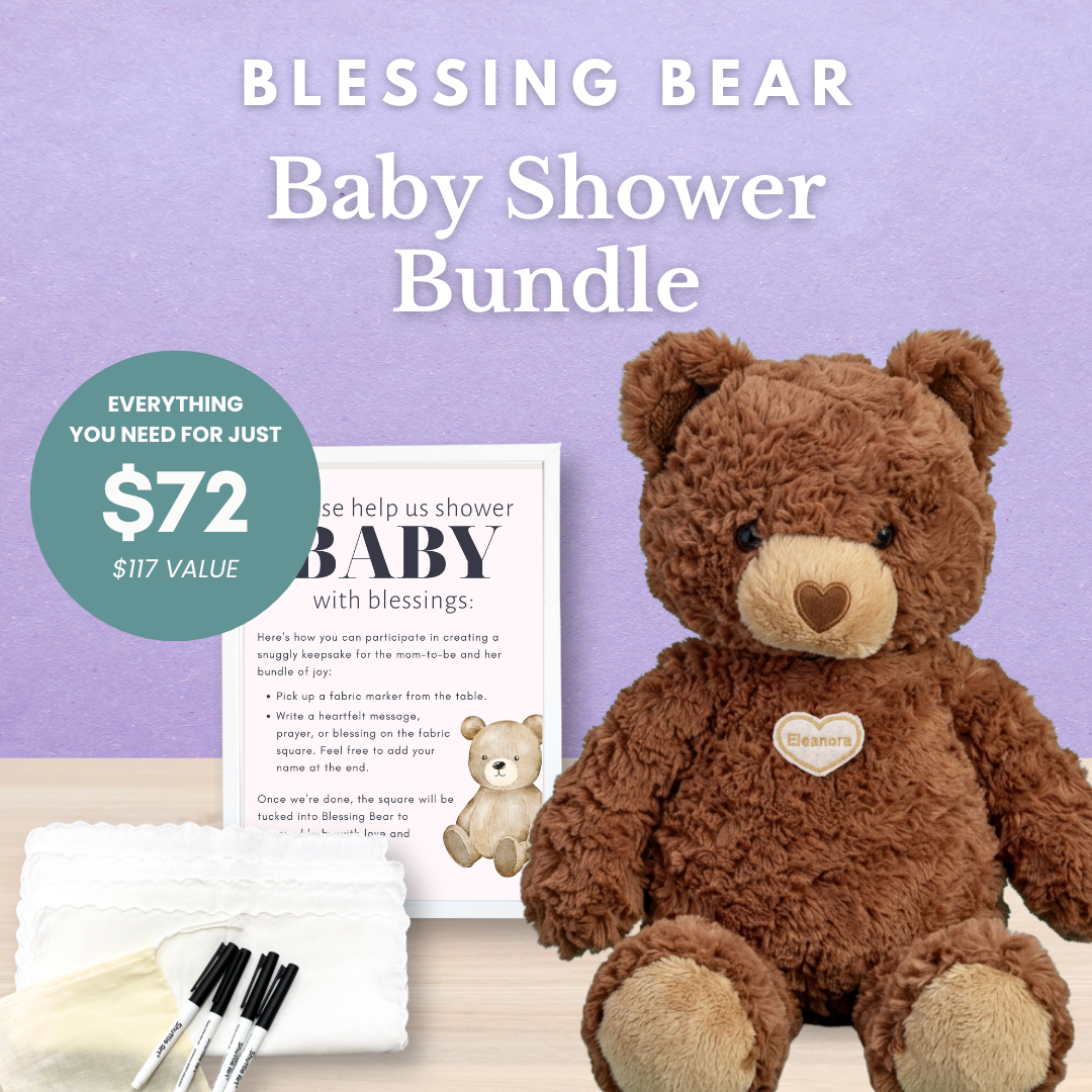 Cocoa Blessing Bear® Baby Shower Bundle