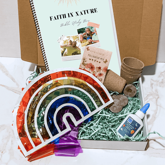 Fe en la naturaleza - Caja de estudio bíblico para familias 