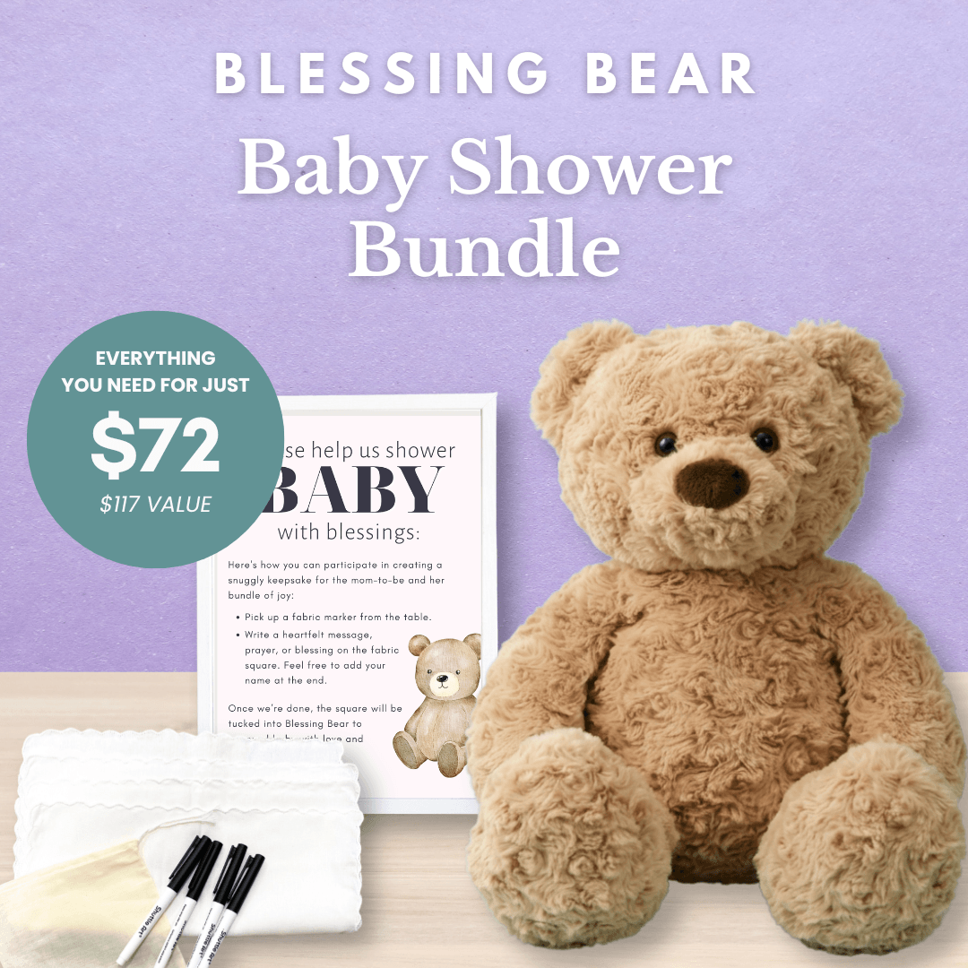 Honey Blessing Bear® Baby Shower Bundle
