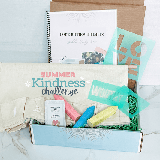 Amor sin límites - Caja de estudio bíblico para familias 