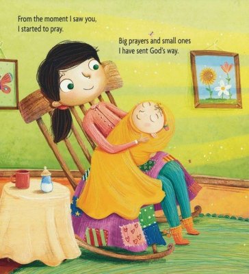 Libro de cartón "Cuando oro por ti"
