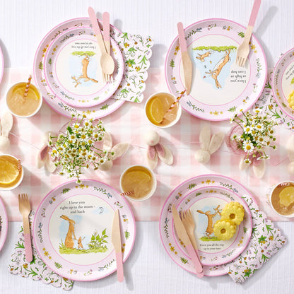 Guess How Much I Love You Pink Large Plates (10 Per Pack)