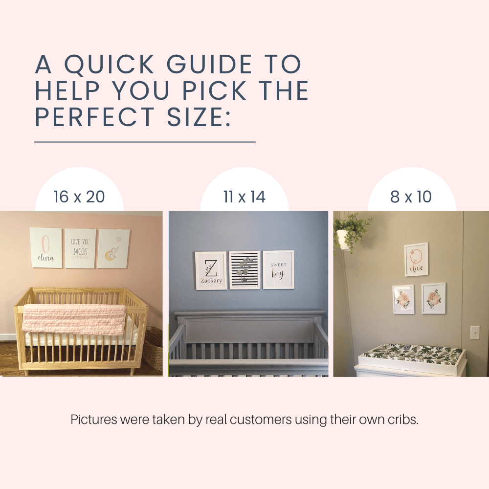 Above top crib decor