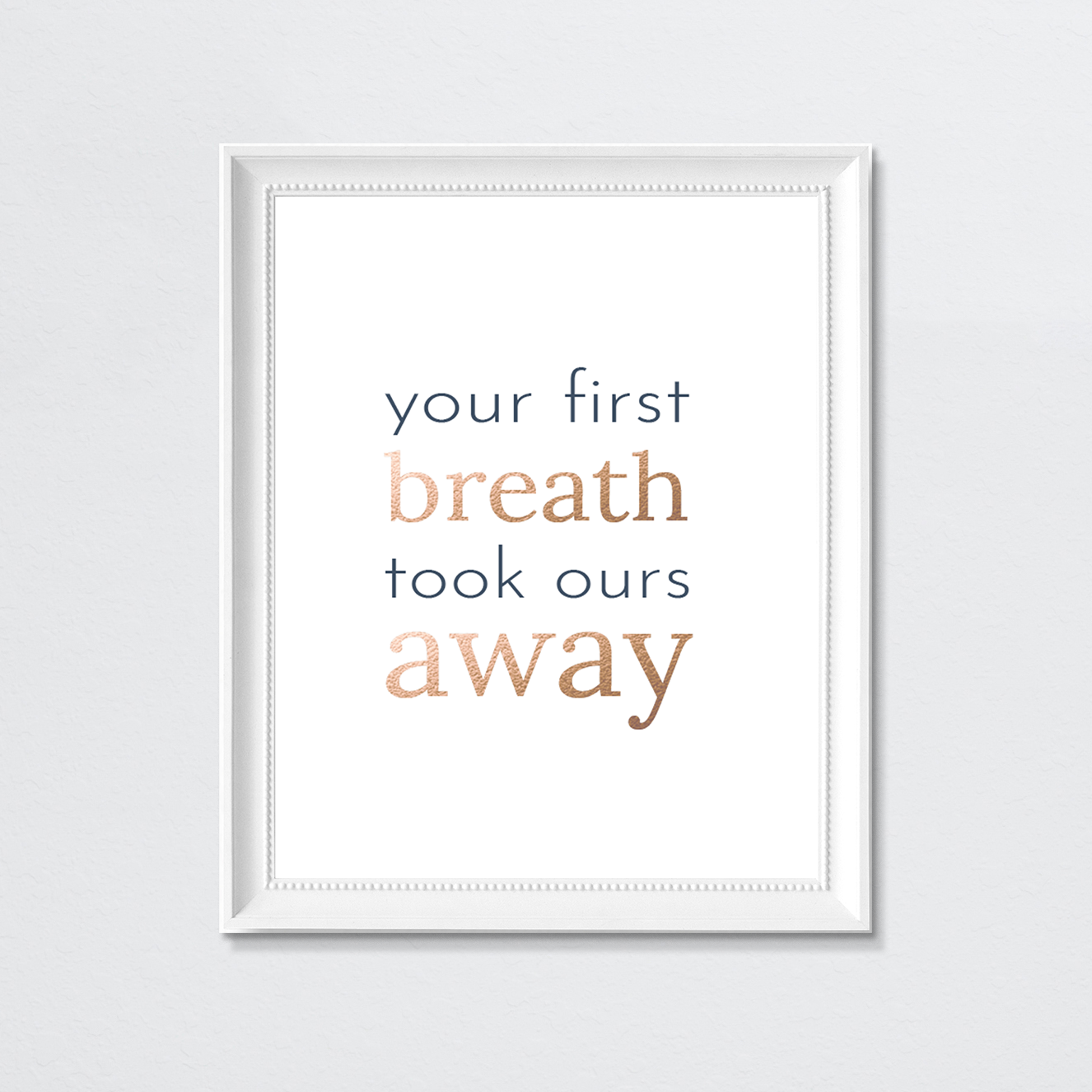 "Good and Perfect Gift" Print