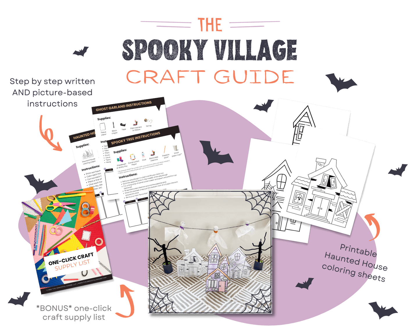 Spooky Village Craft Guide (ONE DAY SALE)