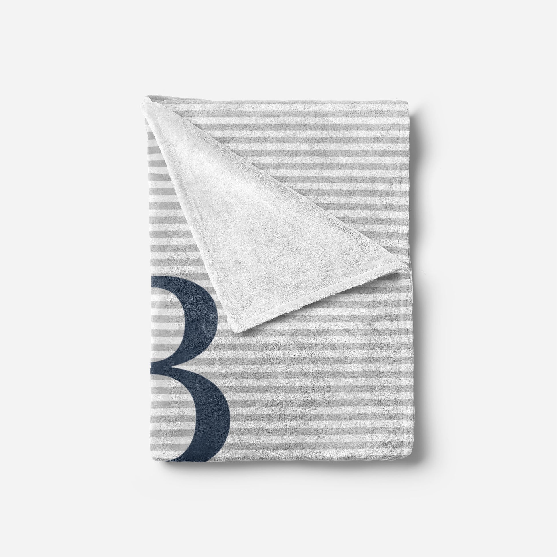 Navy and Grey Blanket Baby Blankets TheGracefulGoose