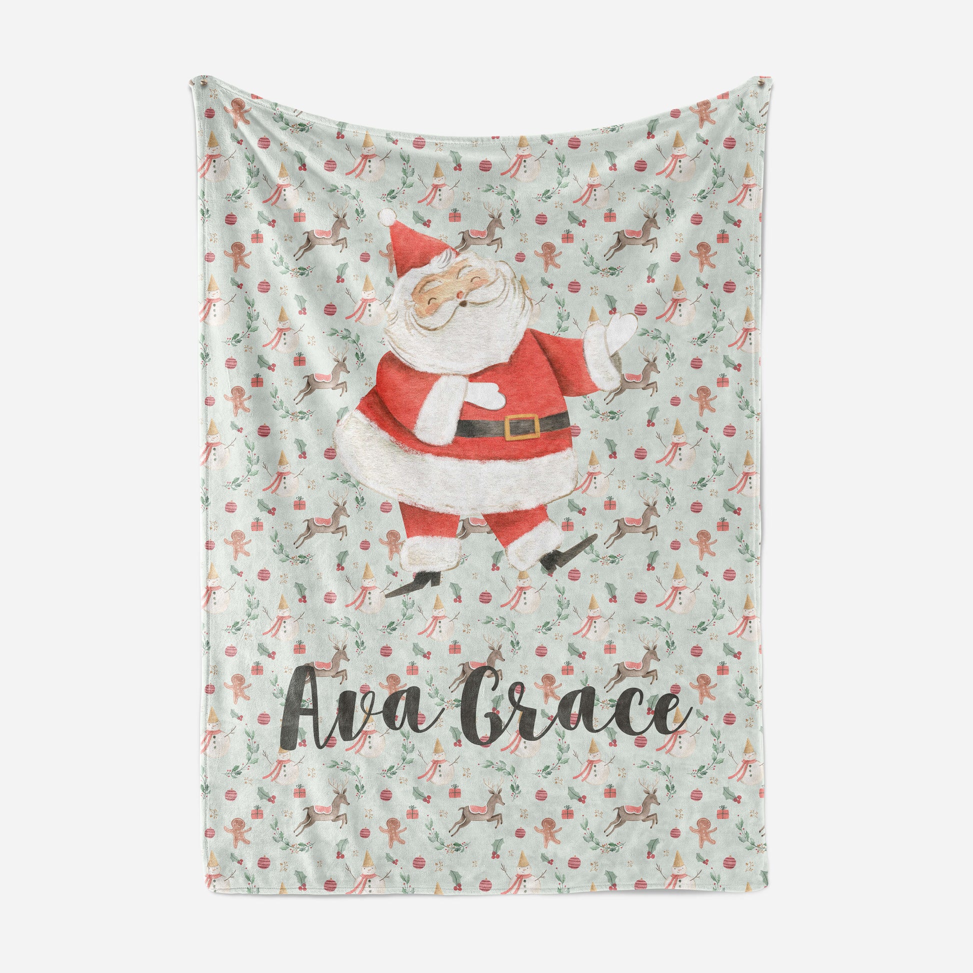 Santa Blanket Baby Blankets TheGracefulGoose